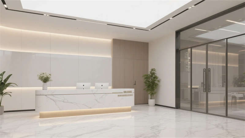 智能舒適，高效靈動，合肥現代簡約辦公空間設計