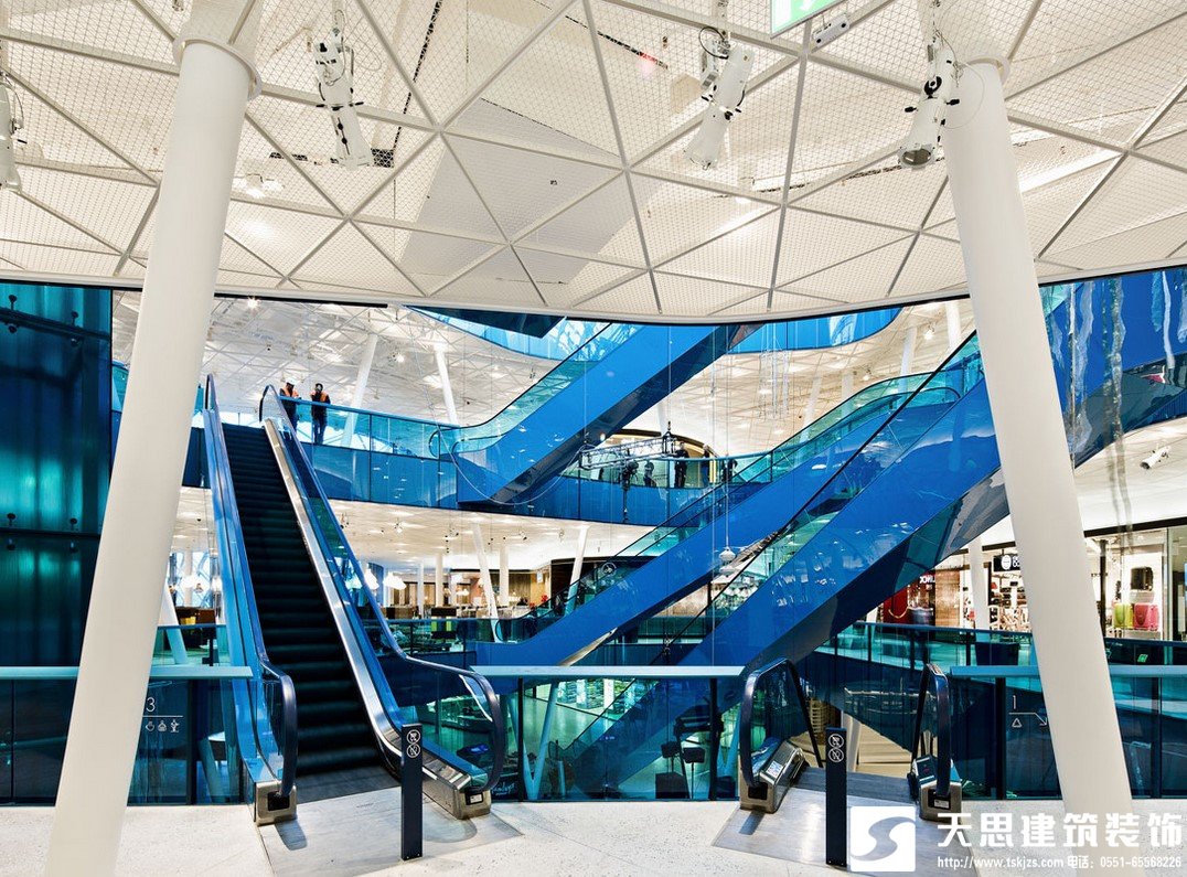 合肥商場裝修設計給你好的視覺感受完美的購物體驗